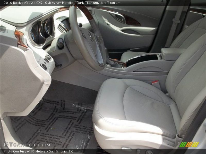 Quicksilver Metallic / Dark Titanium/Light Titanium 2010 Buick LaCrosse CXS