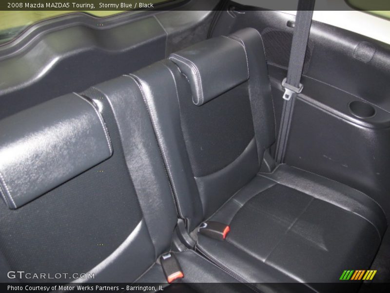 Stormy Blue / Black 2008 Mazda MAZDA5 Touring
