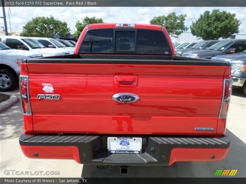 Race Red / Black 2013 Ford F150 FX2 SuperCrew