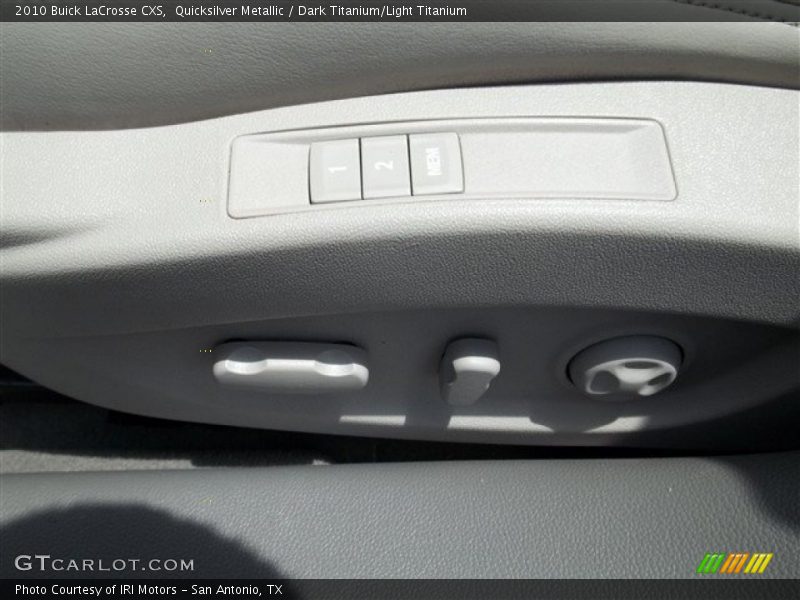 Quicksilver Metallic / Dark Titanium/Light Titanium 2010 Buick LaCrosse CXS