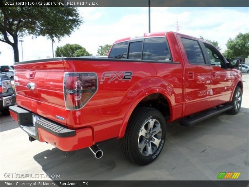 Race Red / Black 2013 Ford F150 FX2 SuperCrew