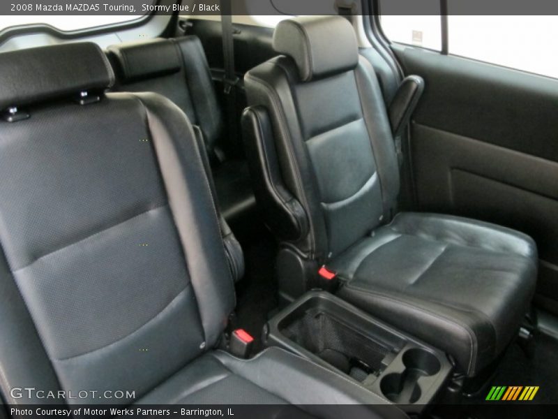 Stormy Blue / Black 2008 Mazda MAZDA5 Touring