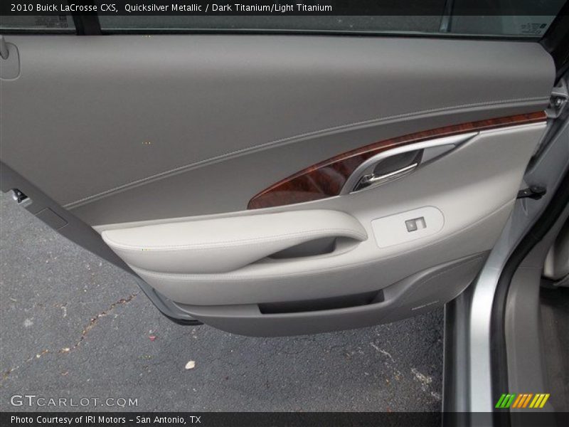 Quicksilver Metallic / Dark Titanium/Light Titanium 2010 Buick LaCrosse CXS
