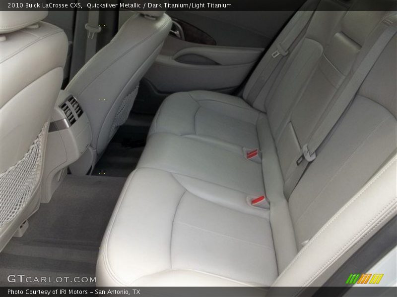 Quicksilver Metallic / Dark Titanium/Light Titanium 2010 Buick LaCrosse CXS