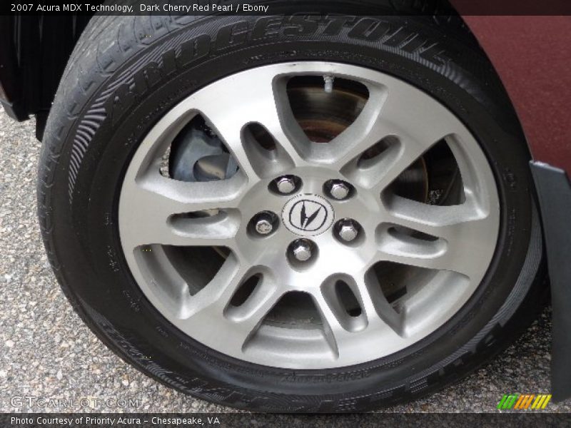  2007 MDX Technology Wheel