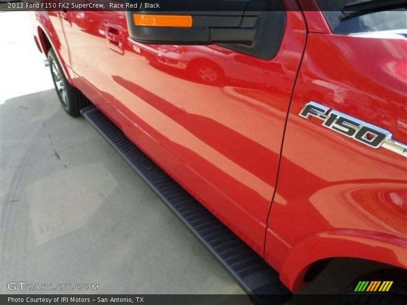 Race Red / Black 2013 Ford F150 FX2 SuperCrew