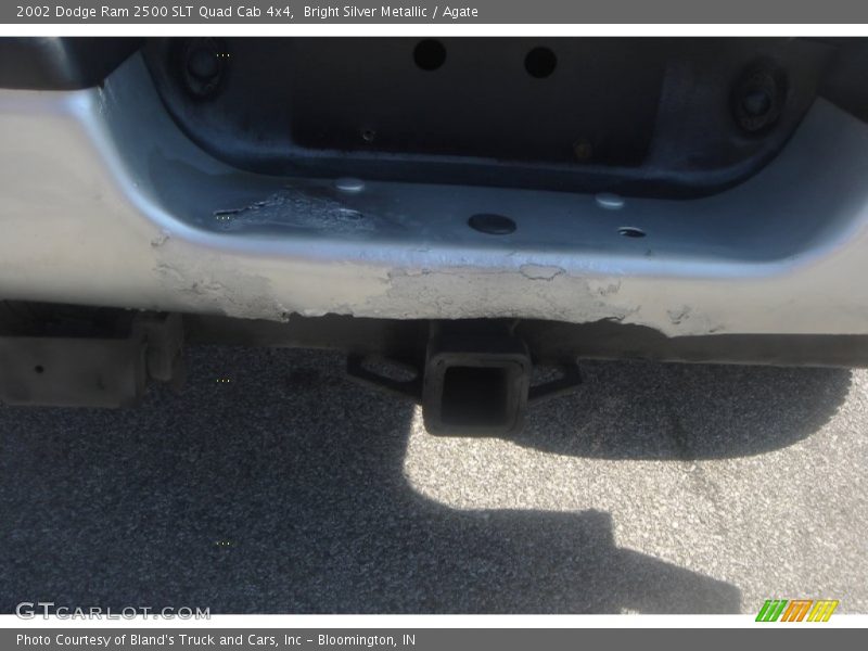 Bright Silver Metallic / Agate 2002 Dodge Ram 2500 SLT Quad Cab 4x4