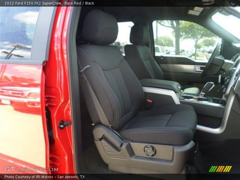 Race Red / Black 2013 Ford F150 FX2 SuperCrew