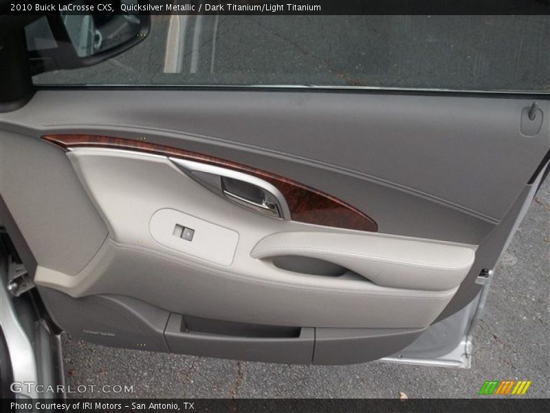 Quicksilver Metallic / Dark Titanium/Light Titanium 2010 Buick LaCrosse CXS