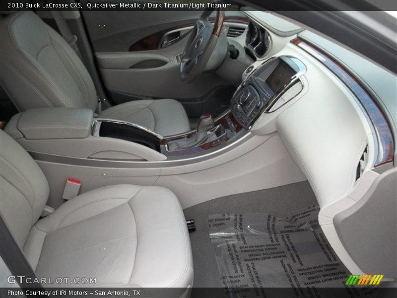 Quicksilver Metallic / Dark Titanium/Light Titanium 2010 Buick LaCrosse CXS