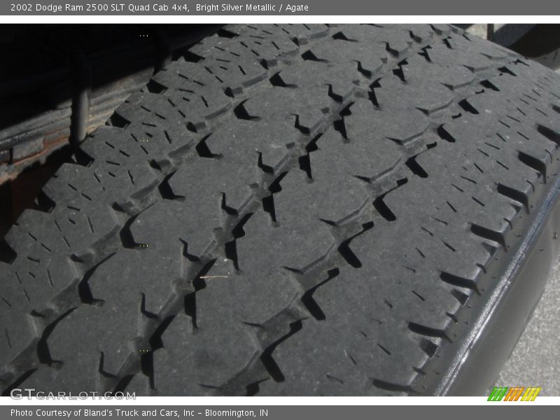 Bright Silver Metallic / Agate 2002 Dodge Ram 2500 SLT Quad Cab 4x4