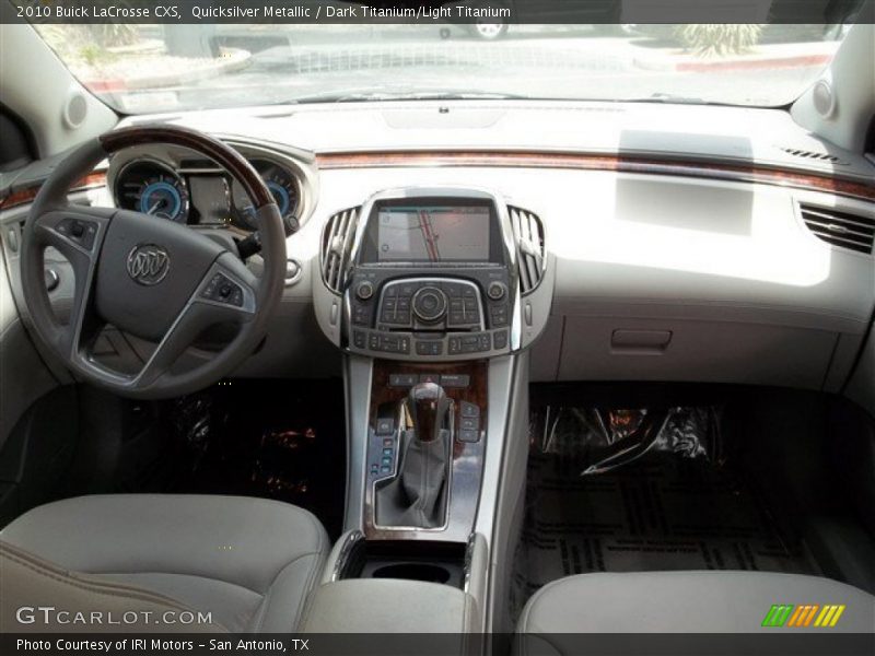 Quicksilver Metallic / Dark Titanium/Light Titanium 2010 Buick LaCrosse CXS