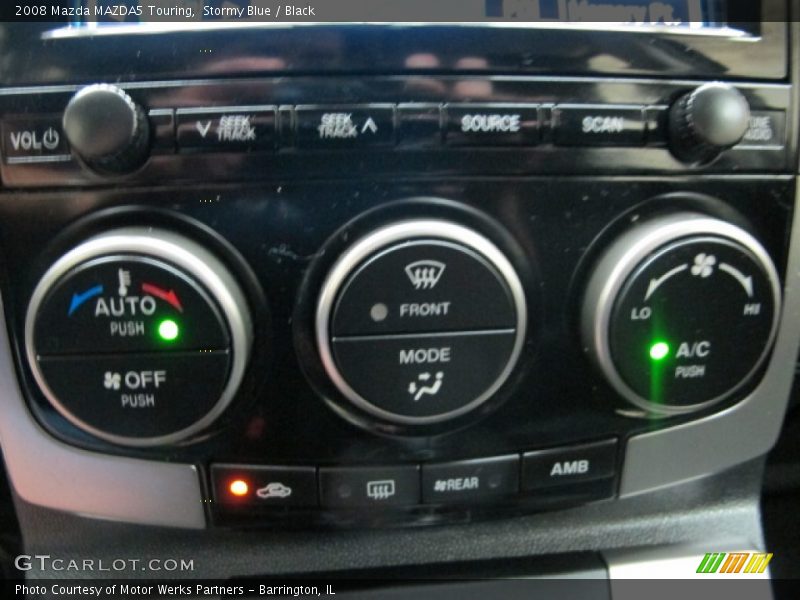 Controls of 2008 MAZDA5 Touring
