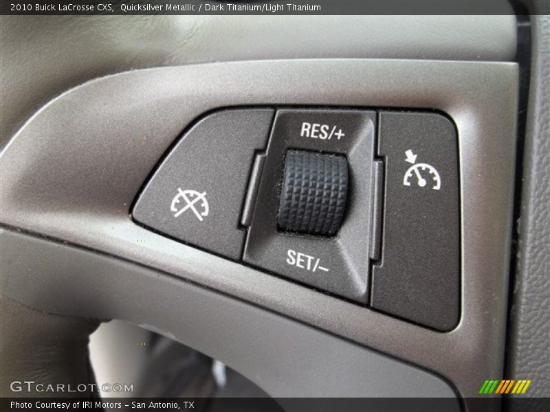 Quicksilver Metallic / Dark Titanium/Light Titanium 2010 Buick LaCrosse CXS