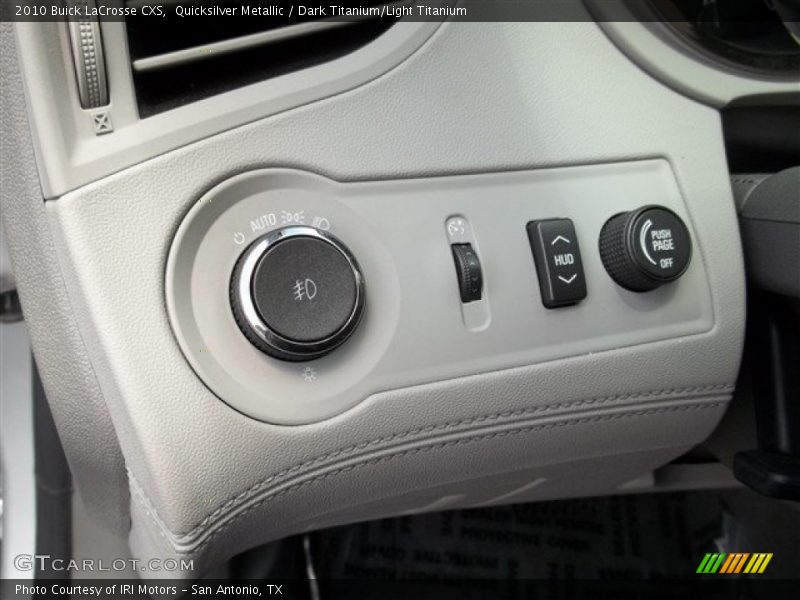 Quicksilver Metallic / Dark Titanium/Light Titanium 2010 Buick LaCrosse CXS