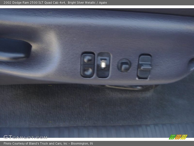 Bright Silver Metallic / Agate 2002 Dodge Ram 2500 SLT Quad Cab 4x4