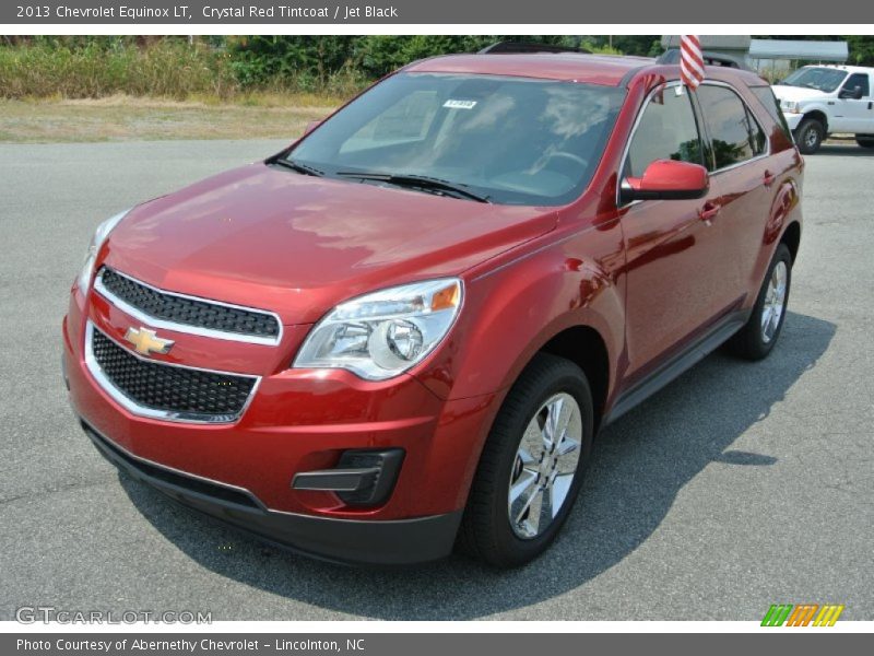 Crystal Red Tintcoat / Jet Black 2013 Chevrolet Equinox LT