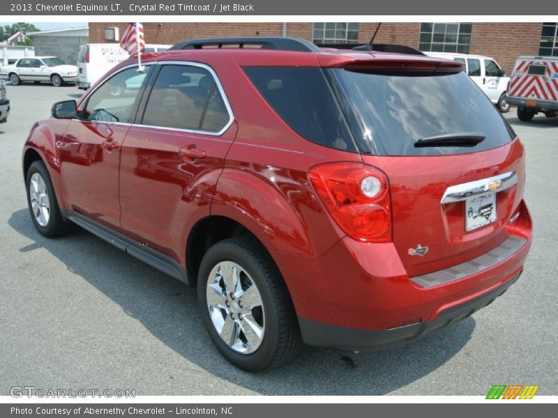 Crystal Red Tintcoat / Jet Black 2013 Chevrolet Equinox LT