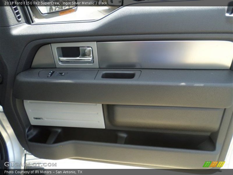 Ingot Silver Metallic / Black 2013 Ford F150 FX2 SuperCrew