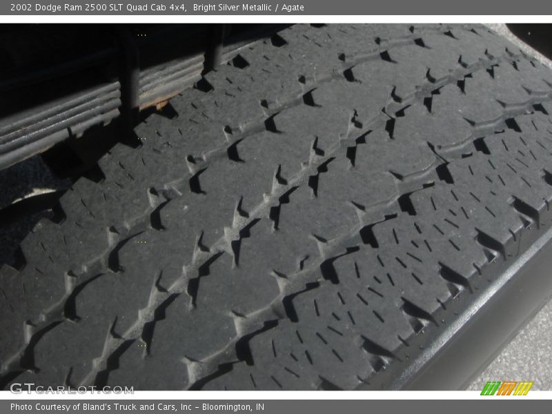 Bright Silver Metallic / Agate 2002 Dodge Ram 2500 SLT Quad Cab 4x4