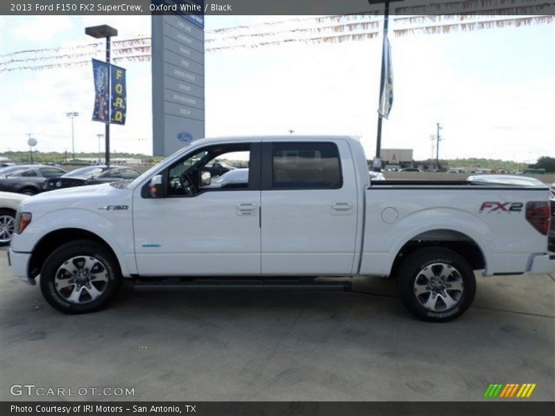 Oxford White / Black 2013 Ford F150 FX2 SuperCrew