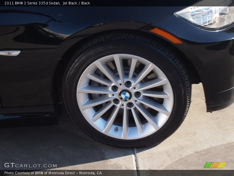 Jet Black / Black 2011 BMW 3 Series 335d Sedan