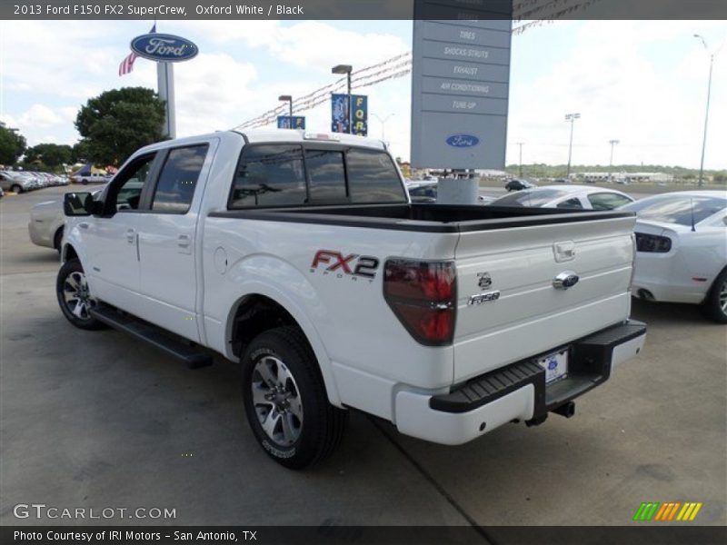Oxford White / Black 2013 Ford F150 FX2 SuperCrew