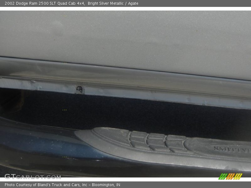 Bright Silver Metallic / Agate 2002 Dodge Ram 2500 SLT Quad Cab 4x4