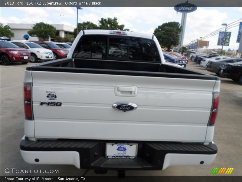 Oxford White / Black 2013 Ford F150 FX2 SuperCrew