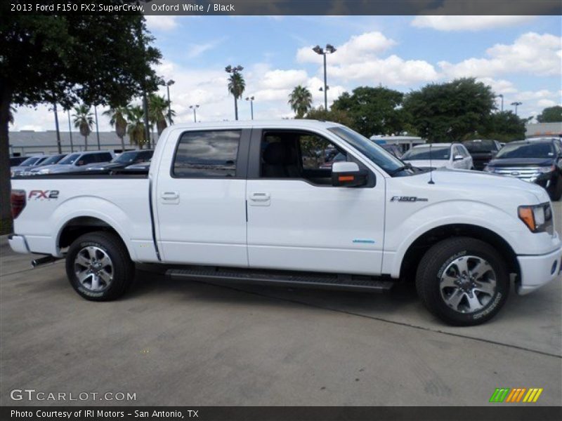 Oxford White / Black 2013 Ford F150 FX2 SuperCrew