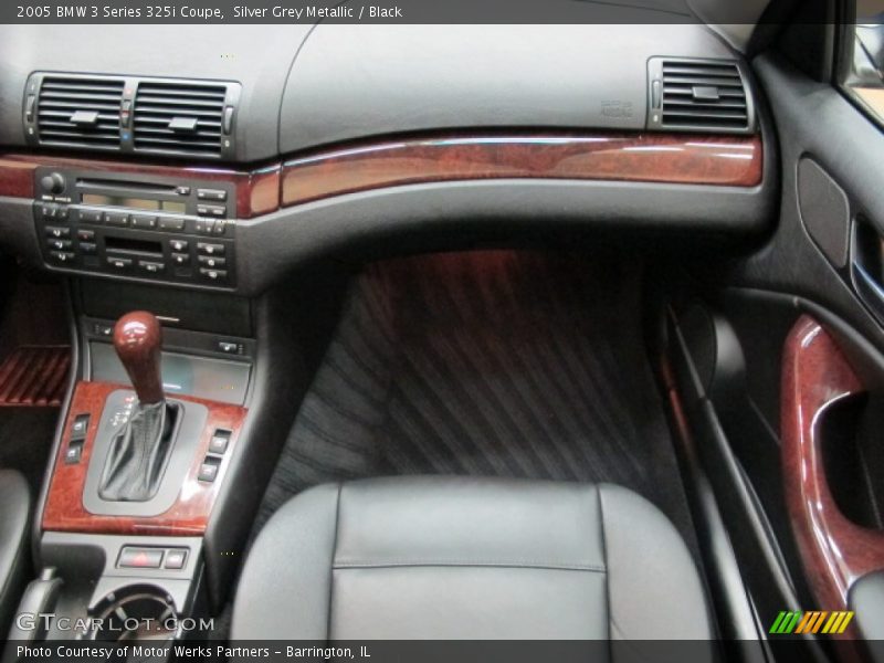 Silver Grey Metallic / Black 2005 BMW 3 Series 325i Coupe