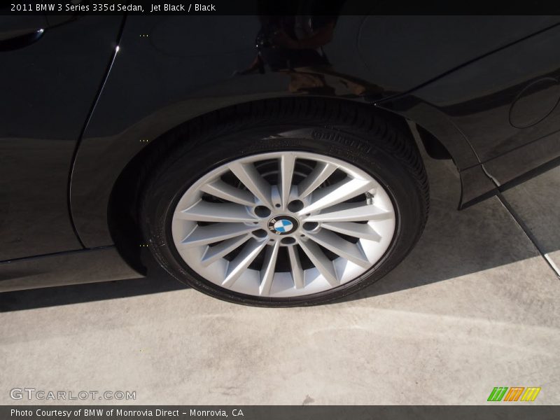 Jet Black / Black 2011 BMW 3 Series 335d Sedan