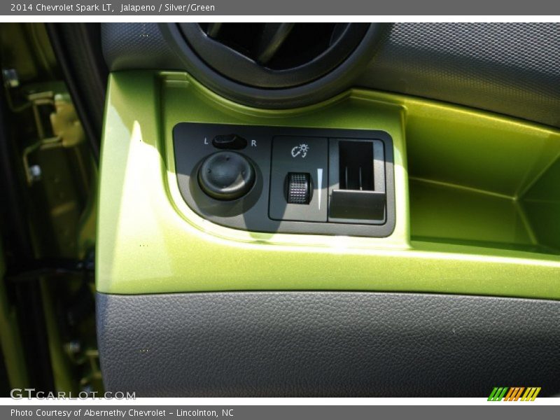 Jalapeno / Silver/Green 2014 Chevrolet Spark LT