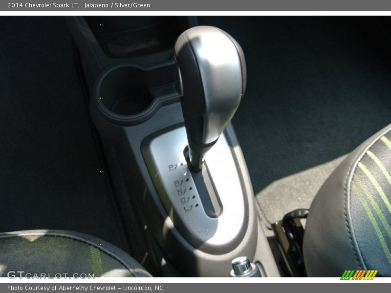Jalapeno / Silver/Green 2014 Chevrolet Spark LT
