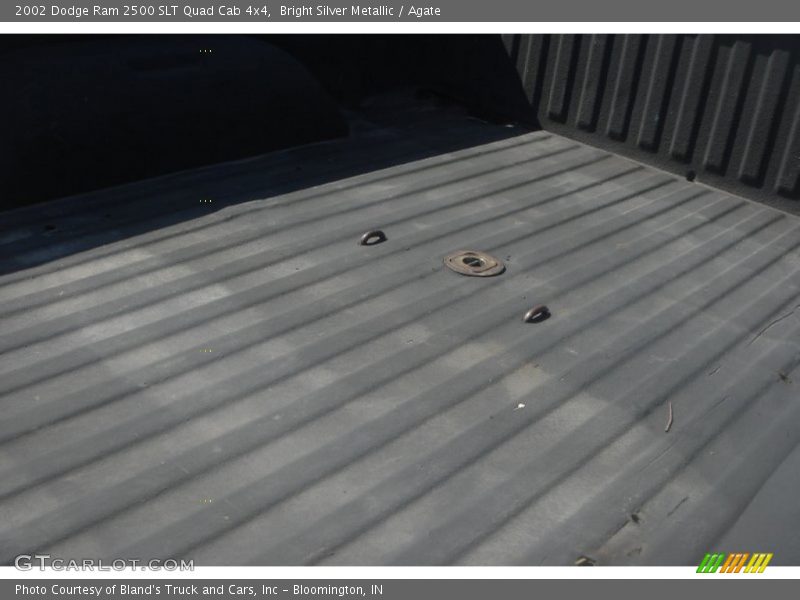 Bright Silver Metallic / Agate 2002 Dodge Ram 2500 SLT Quad Cab 4x4