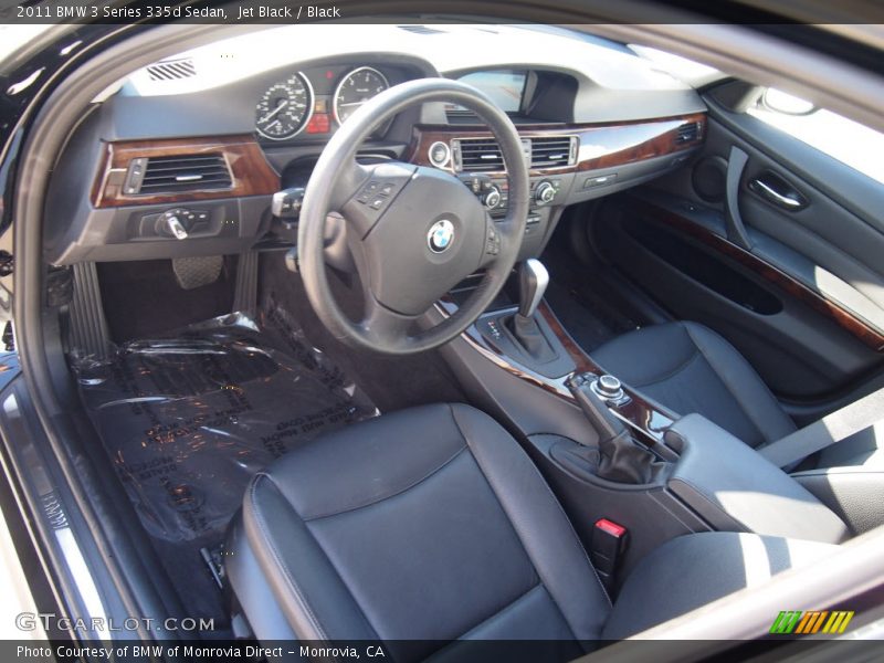 Jet Black / Black 2011 BMW 3 Series 335d Sedan