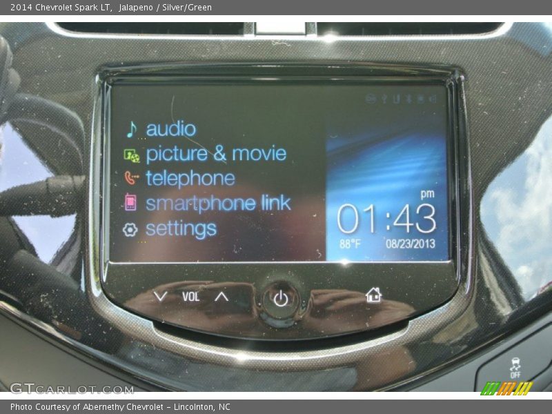 Jalapeno / Silver/Green 2014 Chevrolet Spark LT