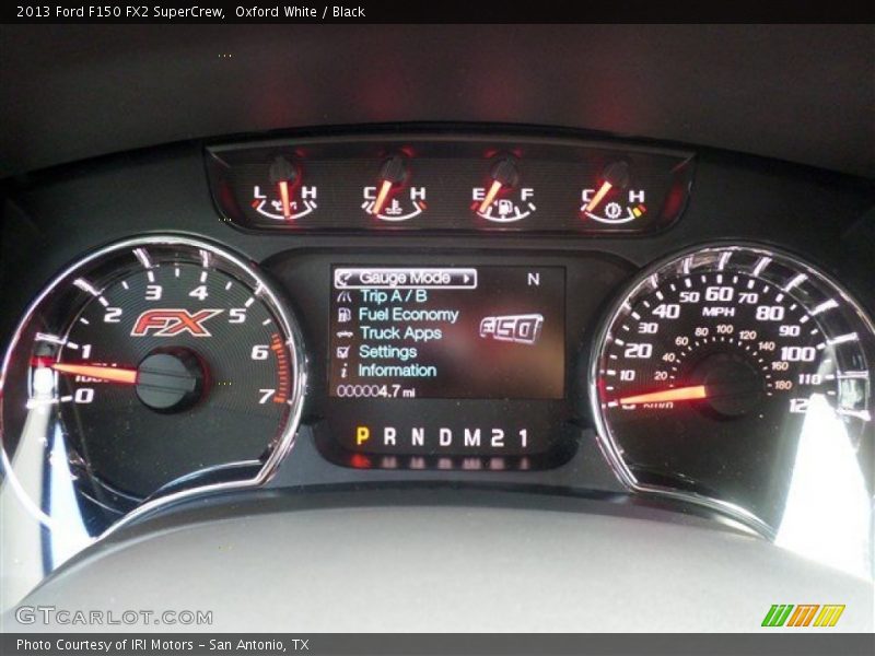 Oxford White / Black 2013 Ford F150 FX2 SuperCrew