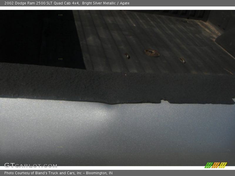 Bright Silver Metallic / Agate 2002 Dodge Ram 2500 SLT Quad Cab 4x4