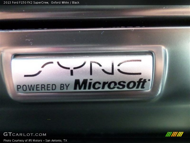 Oxford White / Black 2013 Ford F150 FX2 SuperCrew
