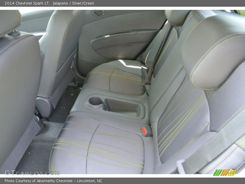 Jalapeno / Silver/Green 2014 Chevrolet Spark LT