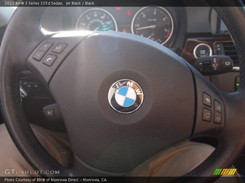 Jet Black / Black 2011 BMW 3 Series 335d Sedan