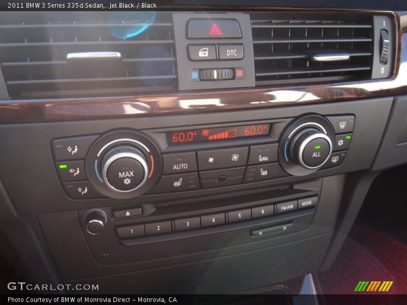 Jet Black / Black 2011 BMW 3 Series 335d Sedan