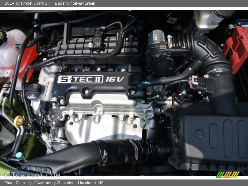  2014 Spark LT Engine - 1.2 Liter DOHC 16-Valve VVT 4 Cylinder