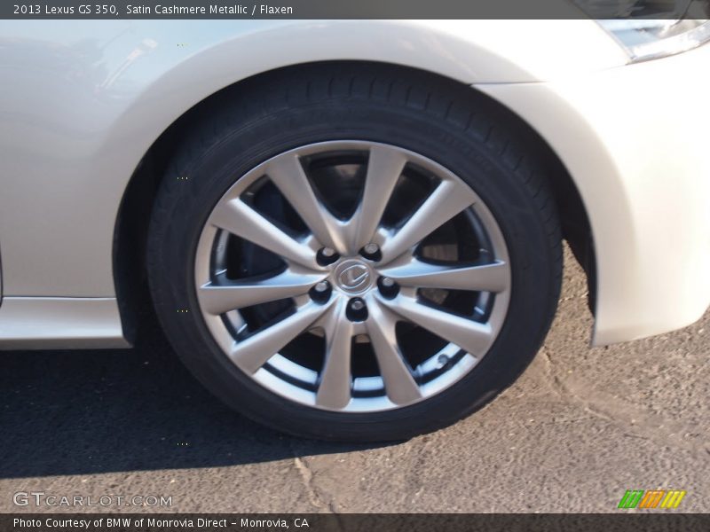Satin Cashmere Metallic / Flaxen 2013 Lexus GS 350