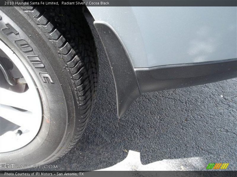 Radiant Silver / Cocoa Black 2010 Hyundai Santa Fe Limited