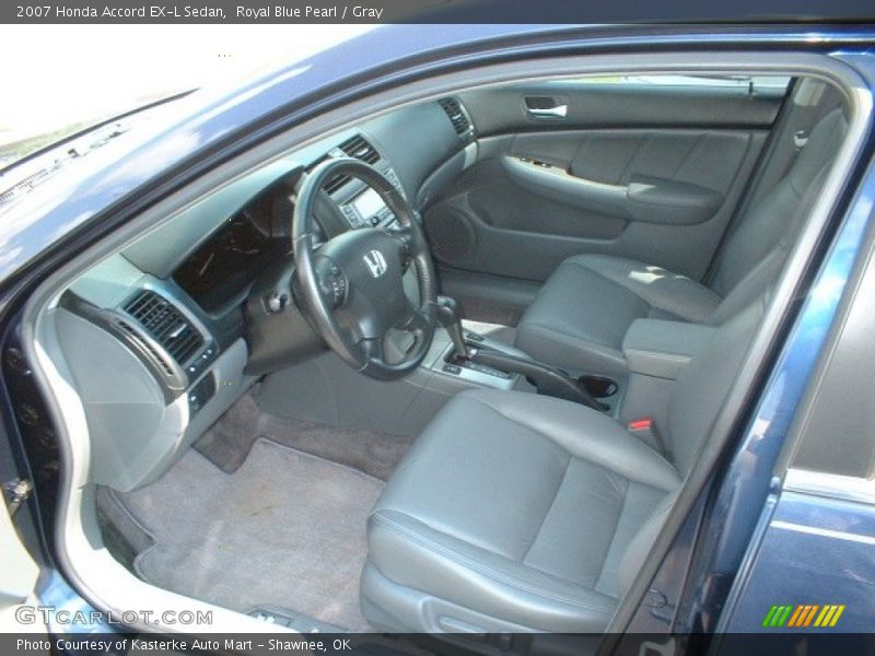  2007 Accord EX-L Sedan Gray Interior