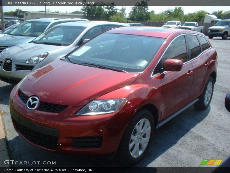 Copper Red Mica / Sand 2008 Mazda CX-7 Touring
