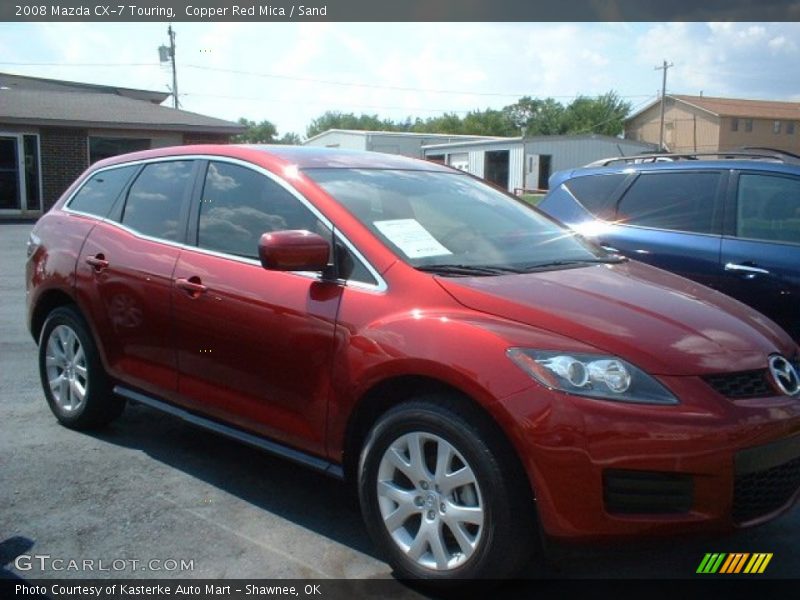 Copper Red Mica / Sand 2008 Mazda CX-7 Touring
