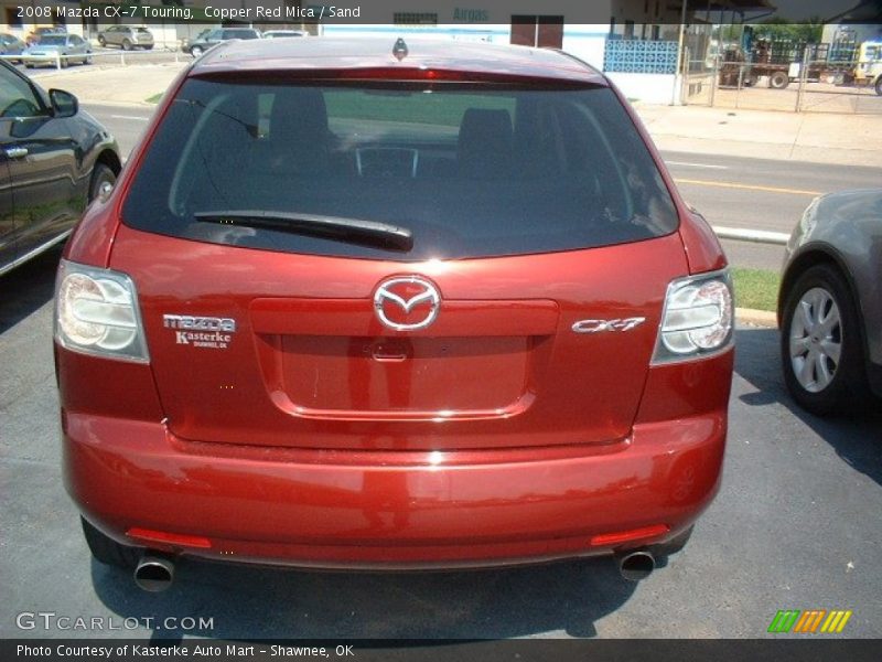 Copper Red Mica / Sand 2008 Mazda CX-7 Touring